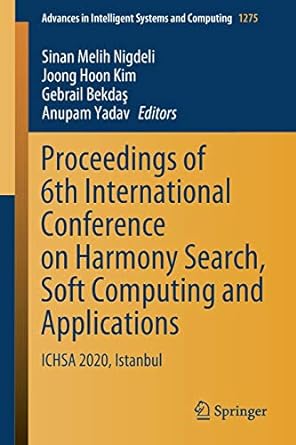 proceedings of 6th international conference on harmony search soft computing and applications ichsa 2020