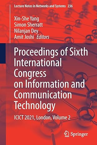 proceedings of sixth international congress on information and communication technology icict 2021 london