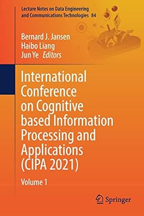 international conference on cognitive based information processing and applications volume 1 1st edition