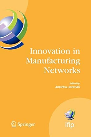 innovation in manufacturing networks eighth ifip international conference on information technology for