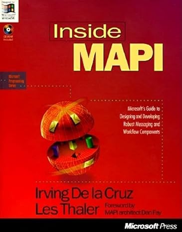 inside mapi 1st edition irving de la cruz ,irving thaler 1572313129, 978-1572313125