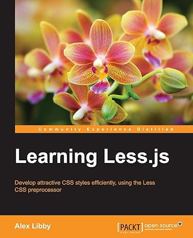 learning less js 1st edition alex libby 1782160663, 978-1782160663