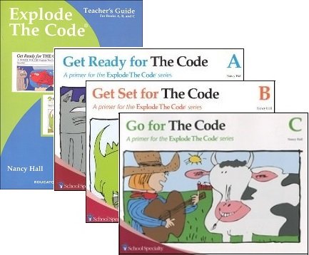 explode the code set books a b and c with teacher 1st edition hall and price b003clvxu0