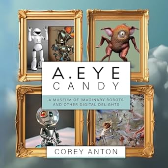 a eye candy a museum of imaginary robots and other digital delights 1st edition corey anton 1970164263,