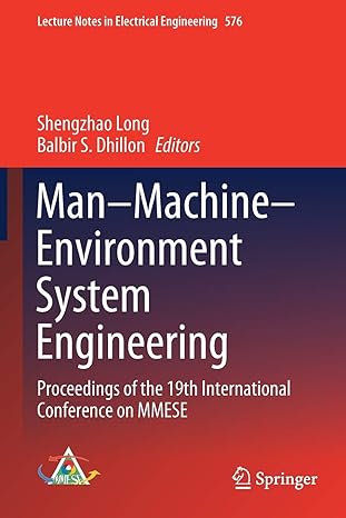 Man Machine Environment System Engineering Proceedings Of The 19th International Conference On Mmese
