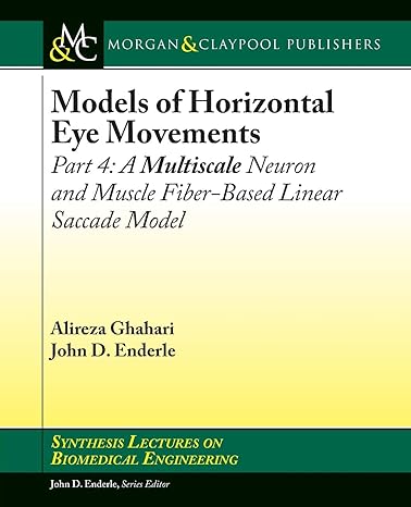 models of horizontal eye movements part 4 a multiscale neuron and muscle fiber based linear saccade model 1st