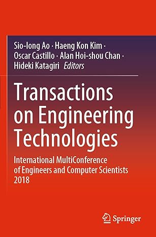 transactions on engineering technologies international multiconference of engineers and computer scientists