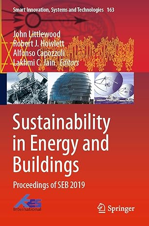 sustainability in energy and buildings proceedings of seb 2019 1st edition john littlewood ,robert j howlett