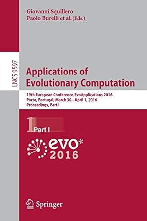 applications of evolutionary computation 19th european conference evoapplications 2016 porto portugal march