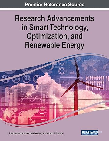 research advancements in smart technology optimization and renewable energy 1st edition pandian vasant