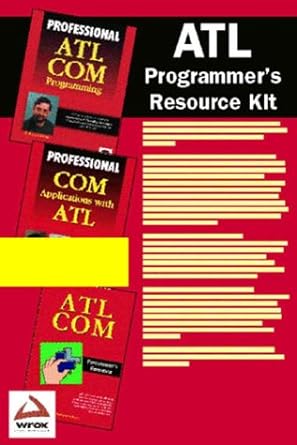 atl programmers resource kit 1st edition richard grimes ,sing li ,panos economopoulos 1861002386,