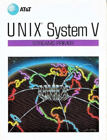 unix system v streams primer 1st edition a t t 0139405291, 978-0139405297