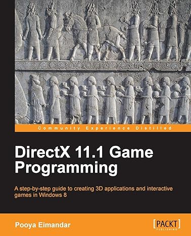 directx 11 1 game programming 1st edition pooya eimandar 184969480x, 978-1849694803