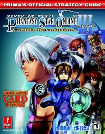 phantasy star online episode iii c a r d revolution 1st edition elliott chin 076154450x, 978-0761544500