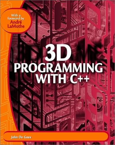 3d programming with c++ learn the insider secrets of todays professional game developers book and cd-rom