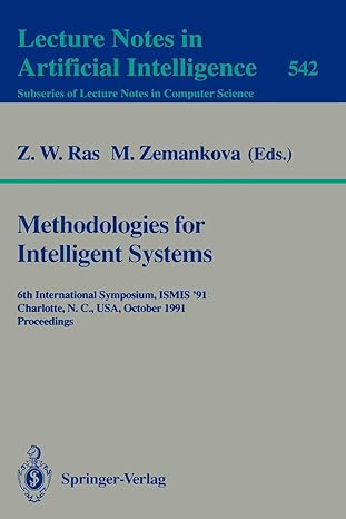 methodologies for intelligent systems 6th international symposium ismis 91 charlotte n c usa october 16 19