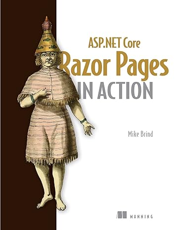 asp net core razor pages in action 1st edition mike brind 1617299987, 978-1617299988