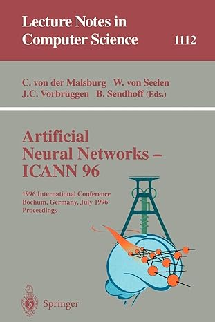 artificial neural networks icann 96 6th international conference bochum germany july  19 1996 proceedings