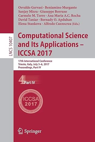 computational science and its applications iccsa 2017 17th international conference trieste italy july 3 6