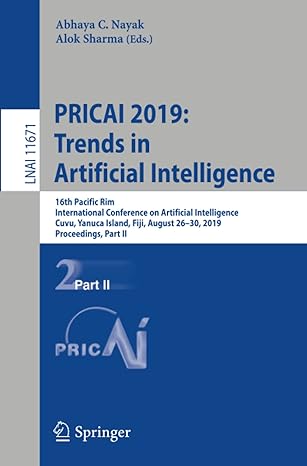 pricai 2019 trends in artificial intelligence th pacific rim international conference on artificial