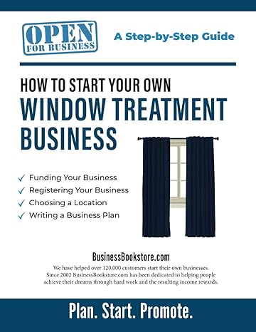 how to start your own window treatment service 1st edition terry allan blake ,hunter allan blake b0cr76pssj,