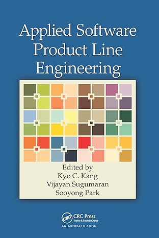 applied software product line engineering 1st edition kyo c. kang ,vijayan sugumaran ,sooyong park