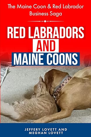 red labradors and maine coons the maine coon and red labrador business saga 1st edition jeffery lovett