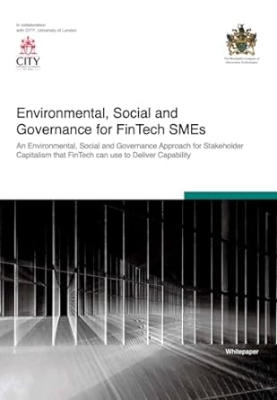 environmental social and governance for fintech smes an environmental social and governance approach for
