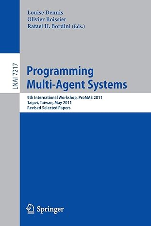 programming multi agents systems 9th international workshop promas 2011 taipei taiwan may 3 2011 2012 edition