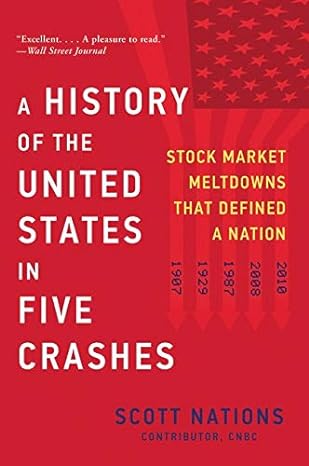 a history of the united states in five crashes stock market meltdowns that defined a nation 1st edition scott