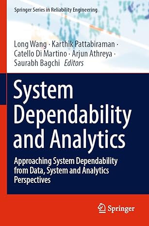 system dependability and analytics approaching system dependability from data system and analytics