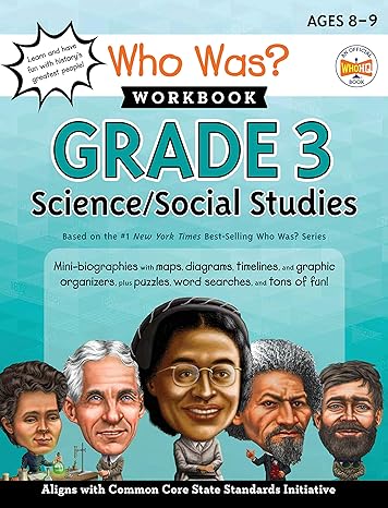 who was workbook grade 3 science/social studies workbook edition linda ross, who hq 0593225775, 978-0593225776