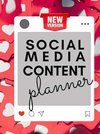 social media content planner  ultimate tool to social media success in  social media content 170 pages 2024th