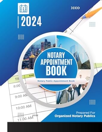 notary public appointment book 1st edition berjoh e fullilove b0crgkrqx2