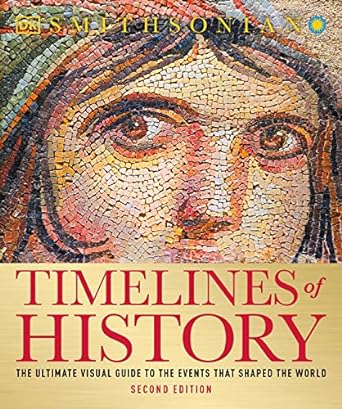 timelines of history the ultimate visual guide to the events that shaped the world 2nd edition dk 1465470026,