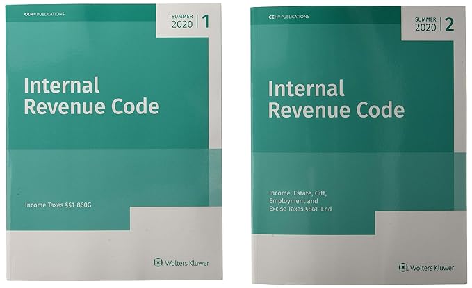 internal revenue code summer 2020 income estate gift employment and excise taxes 861 end 1st edition wolters