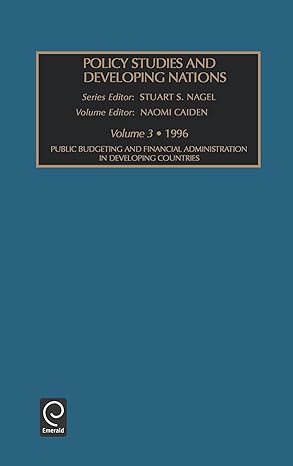 policy studies in developing nations 1st edition nagel 1559381906, 978-1559381901