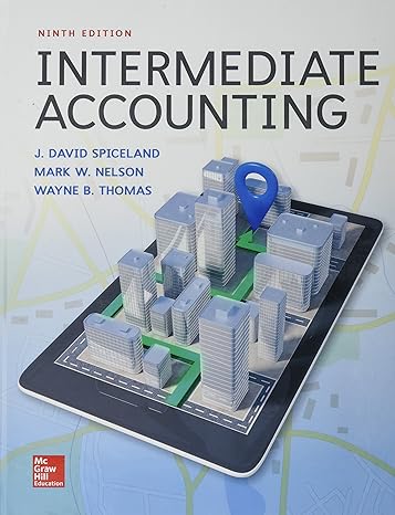 gen combo intermediate accounting connect access card 9th edition david spiceland 1260089037, 978-1260089035