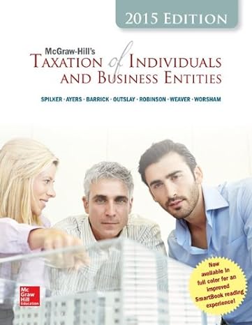 mcgraw hills taxation of individuals and business entities   with connect access card 6th edition brian