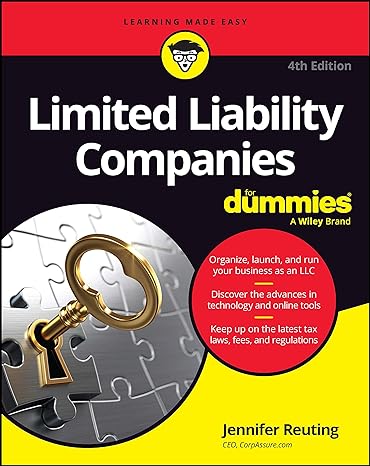 limited liability companies for dummies 4th edition jennifer reuting 139418333x, 978-1394183333