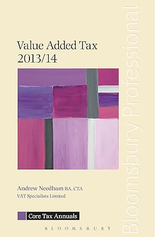 core tax annual vat 2013/14 1st edition andrew needham 1780431600, 978-1780431604