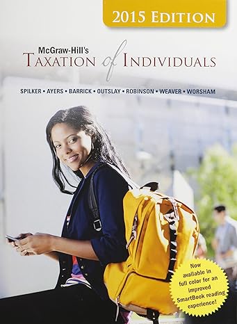 mcgraw hills taxation of individuals   with connect access card 6th edition brian spilker ,benjamin ayers