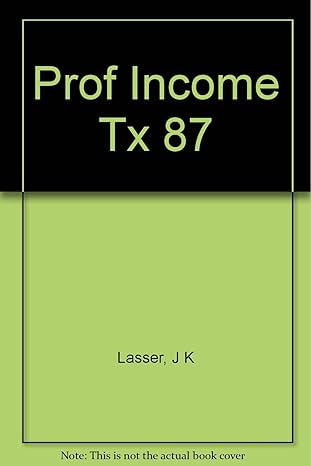 the   of j k lassers your income tax 1987 professional edition j k lasser 0137254903, 978-0137254903