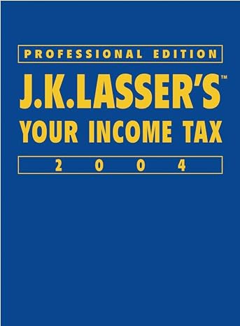 jk lassers your income tax   2004 professional edition j k lasser institute 0471454656, 978-0471454656