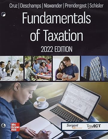 gen combo ll fundamentals of taxation 2022 connect access card 15th edition ana m cruz 126587624x,