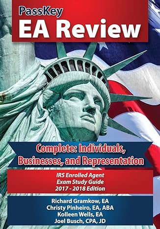 passkey ea review complete individuals businesses and representation irs enrolled agent exam study guide 2017