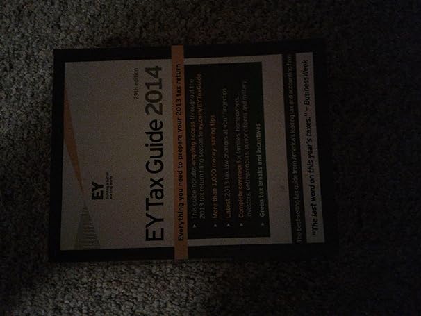 ernst and young tax guide 2014 2nd edition ernst young llp 1118660676, 978-1118660676