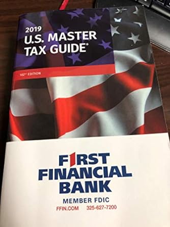 u s master tax guide 2019 102nd edition cch incorporated 0808047787, 978-0808047780