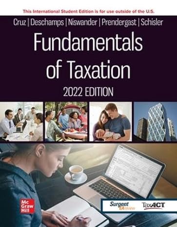 ise fundamentals of taxation 15th edition ana m cruz dr ,michael deschamps ,frederick niswander ,debra