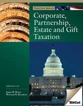 corporate partnership estate and gift tax with handr block at home tax preparation software 3rd edition james